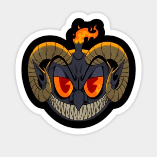 devil head Sticker